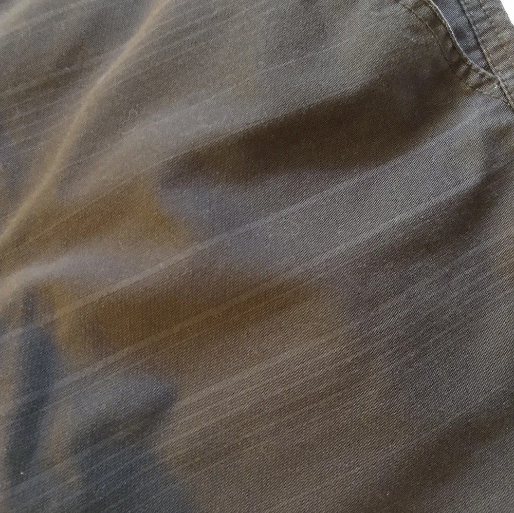 Size 34 men's classic flat front dark blue stripe short - Picture 5 of 15
